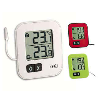 TFA Moxx digitales Innen-Außen-Thermometer